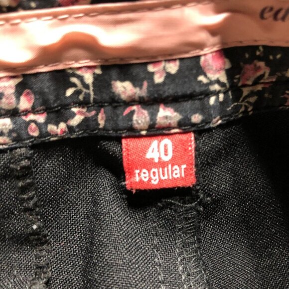 Esprit Black Flared Low Rise Slacks size 40R - Picture 3 of 15